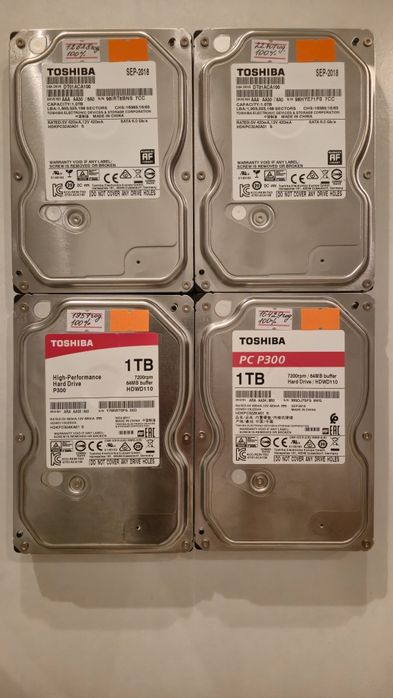 Жорсткі диски для ПК, HDD 3,5" 1tb, sata3, 7200rpm