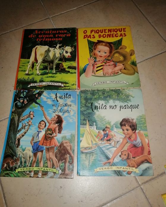 Livros antigos Anita Verbo Infantil