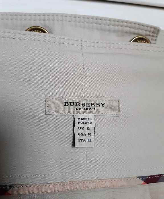 Брендовая, натуральная бежевая юбка burberry