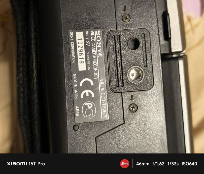 Пром видеокамеру sony