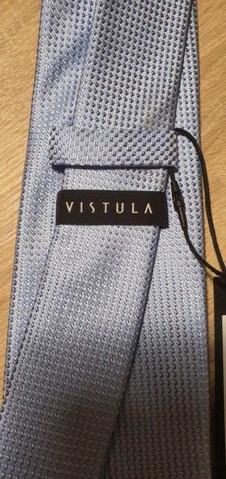 Nowy krawat Vistula - błękitny