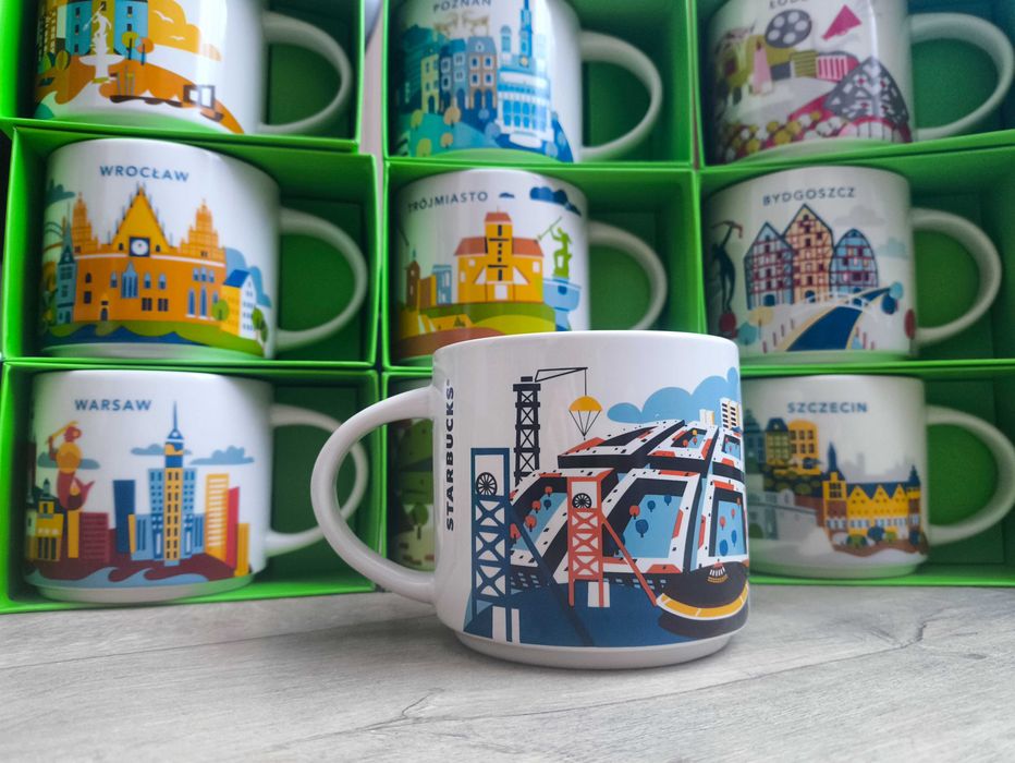 Kubek Starbucks Katowice 414ml You Are Here YAH Mug