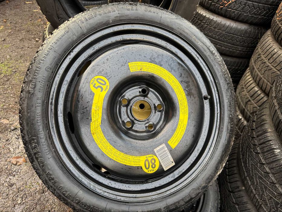 Докатка VAG R18 5*112 ET25,5, шина CONTINENTAL 125/70 R18 в комплекті