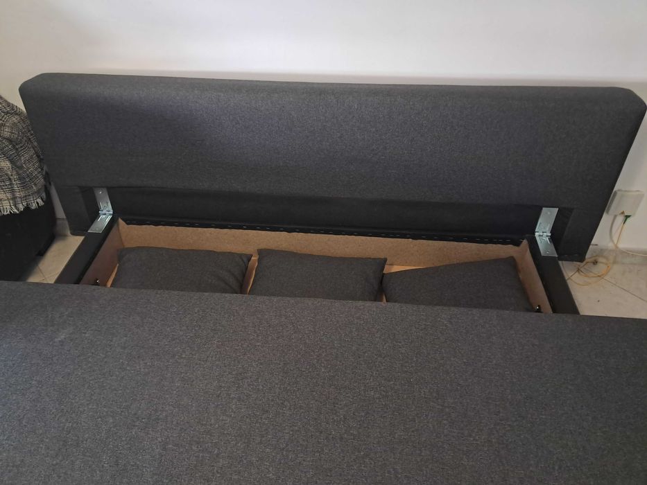Sofá ikea cinzento