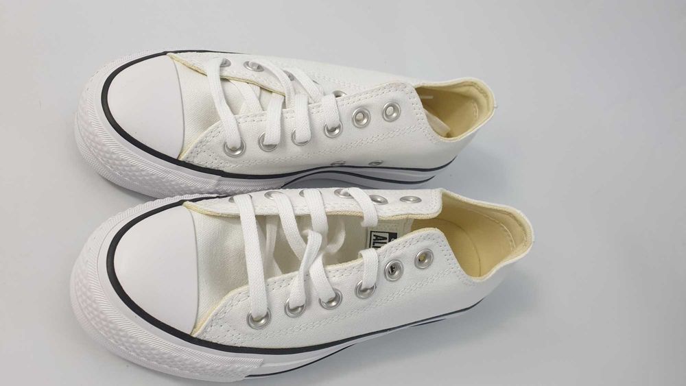 Buty Trampki Damskie Converse CT All Star Lift OX 560251C Białe roz  35
