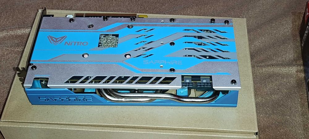 Відеокарта Sapphire Radeon RX 580 8GD5 Special Edition METAL BLUE NITRO+