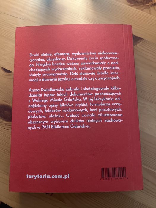 Aneta Kwiatkowska - Ulotne Wolne Miasto Gdańsk