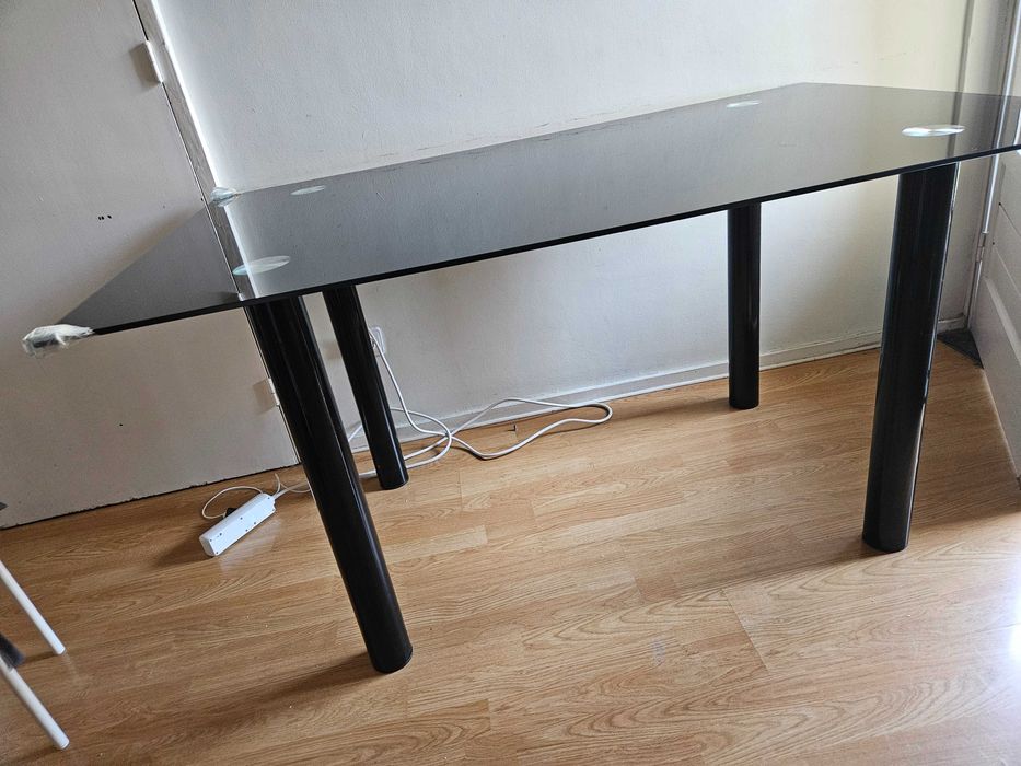 Mesa de vidro temperado