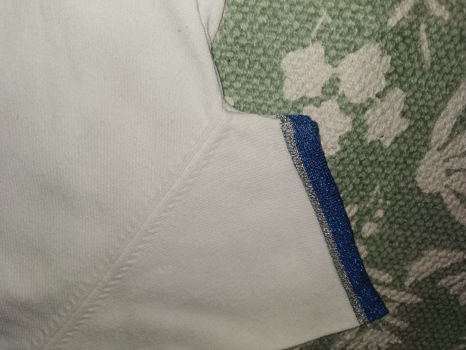 Crop top Sisley vintage-Malha que estica