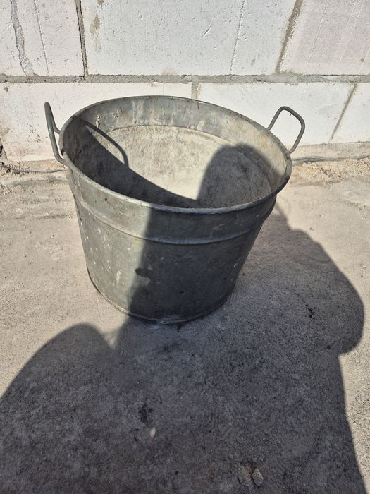 Garnek Kocioł wiadro ocynk III