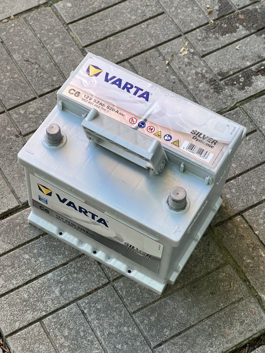 Аккумулятор 2024 VARTA Silver Dynamic 52Ah 520A (C6) б/у с гарантией FORD