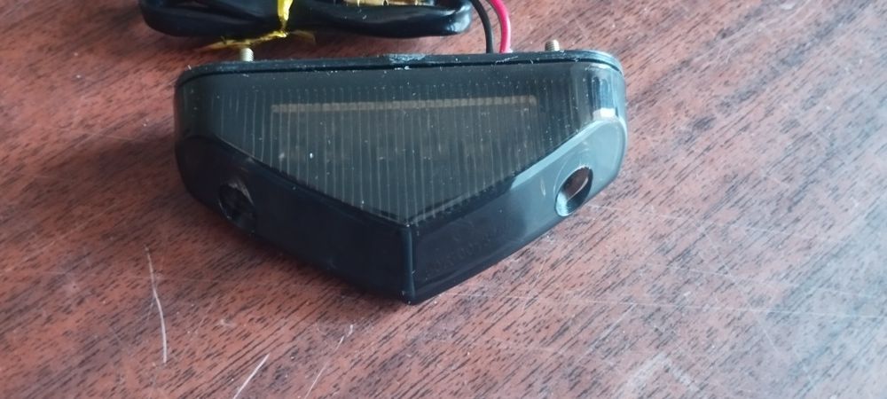 Мото стоп, затемнений