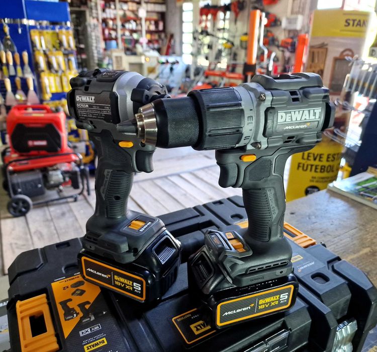 KIT MCLAREN, BERBEQUIM/APARAFUSADORA/2 BATERIAS LI-ON 5AH/MALA TSTAK