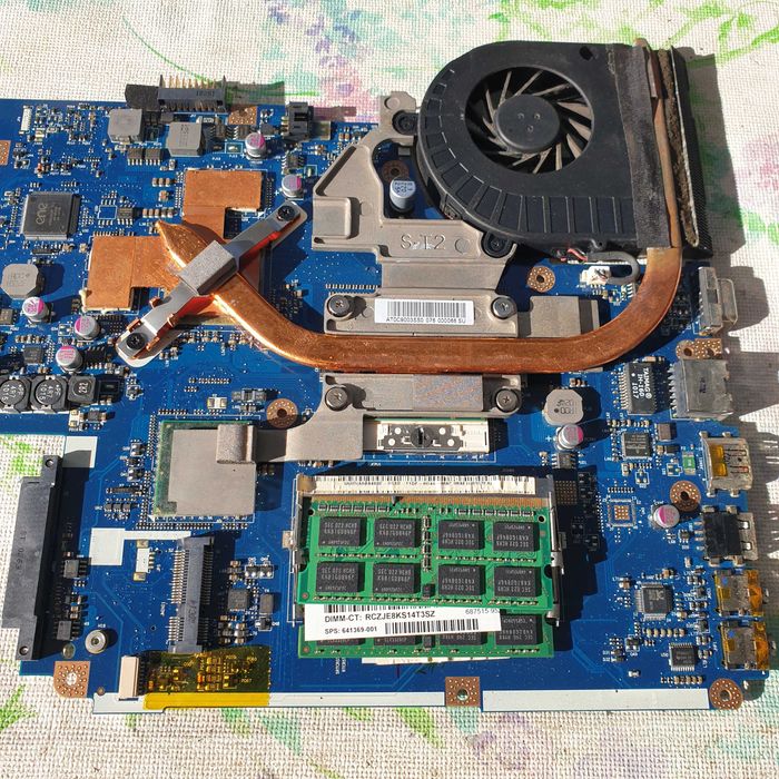 motherboard acer 5741ZG com processador P6000 incluído