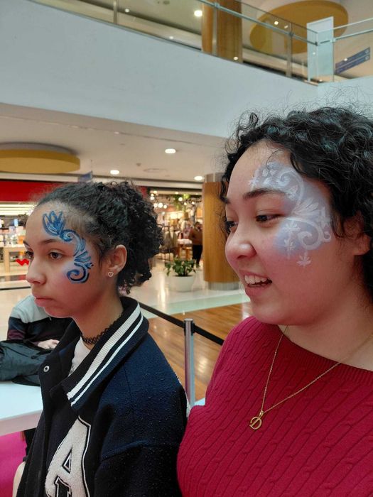 Pinturas faciais para festas Infantis