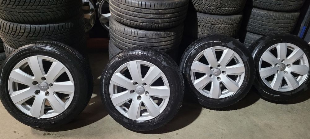 Oryginalne felgi Audi 16 z oponami zima polecam