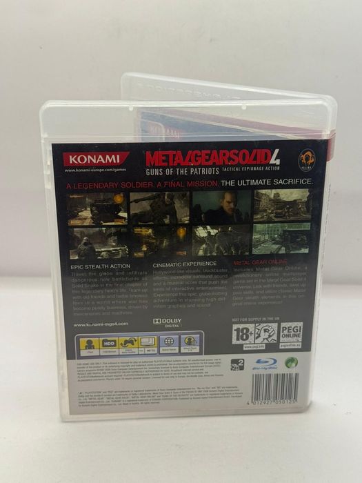 Metal Gear Solid 4 3xA Ps3 nr 1585