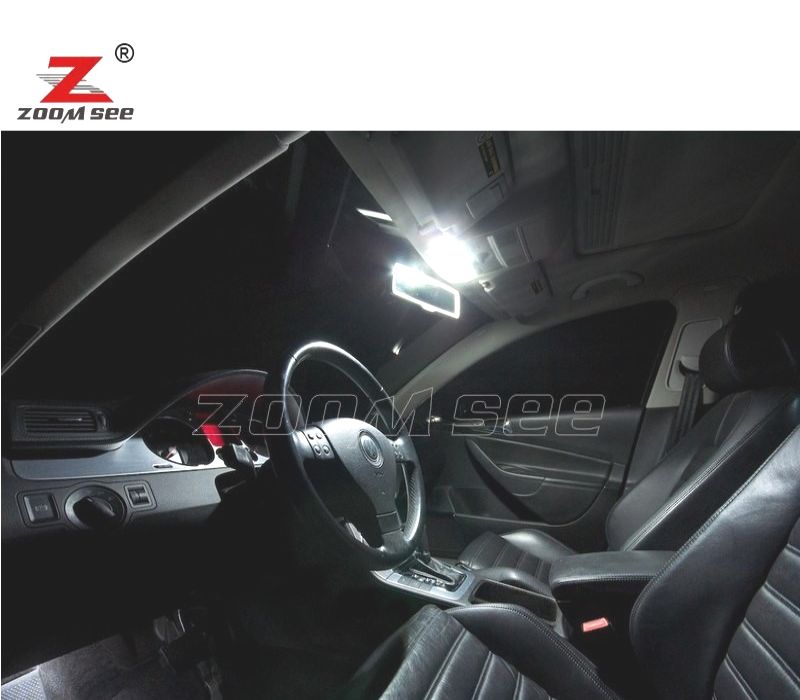 KIT COMPLETO DE 19 LÂMPADAS LED INTERIOR PARA VOLKSWAGEN VW PASSAT B6 3C 5 06-11