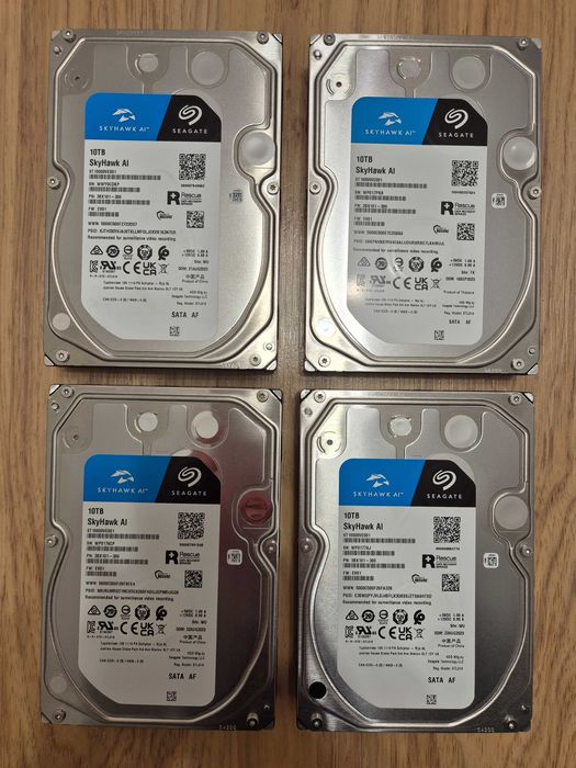 Dysk twardy 10TB SEAGATE SkyHawk 3,5" SATA
