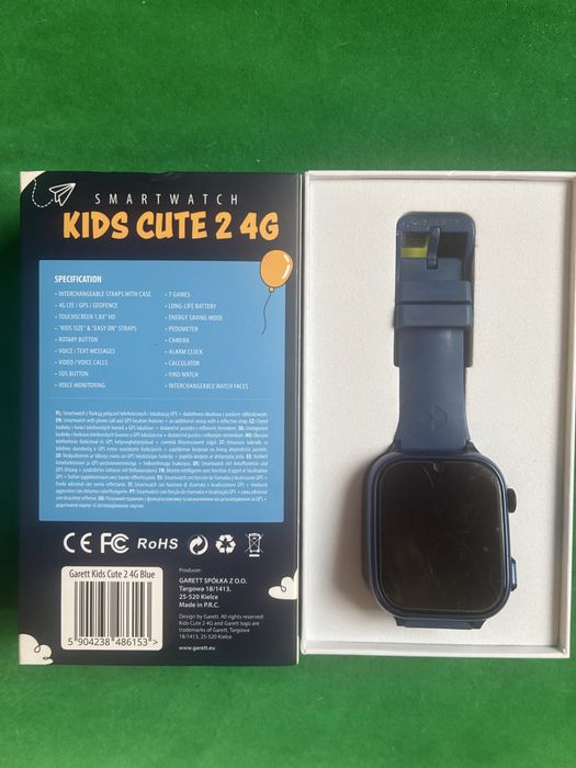 Zegarek Smarteatch Garett Kids Cute 2 4G