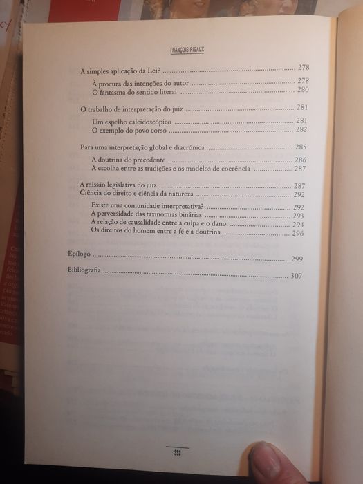 A Lei dos Juízes de Francois Rigaux