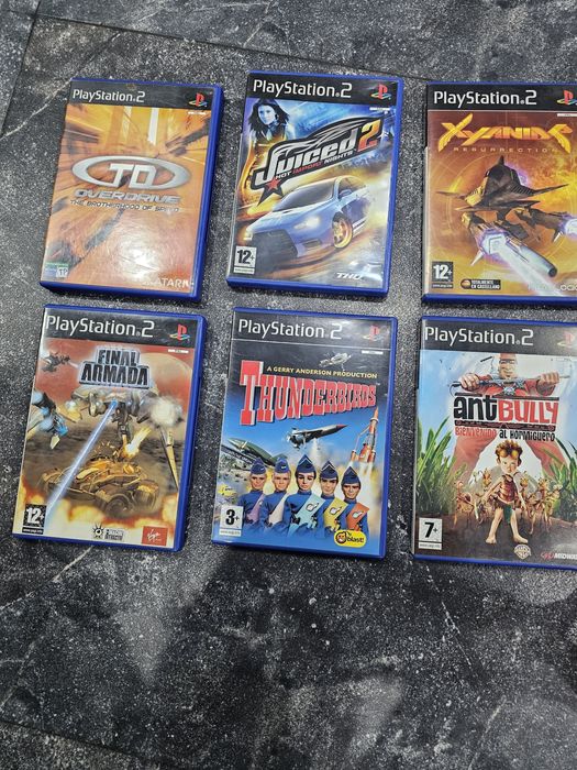 Seis jogos playstation 2