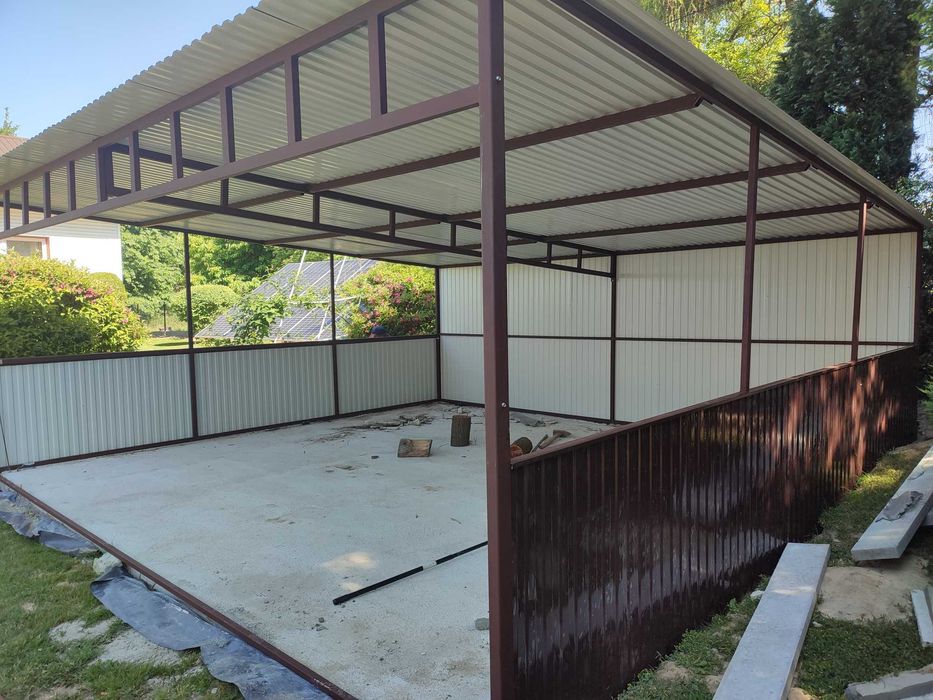 Zadaszenie – Garaż  |WIATA - HALA | MAGAZYN - Schowek -GRZYWSTAL