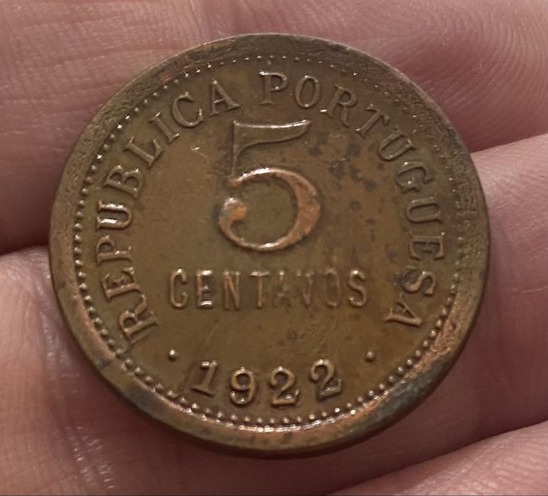 5-Centavo Coin, 1922