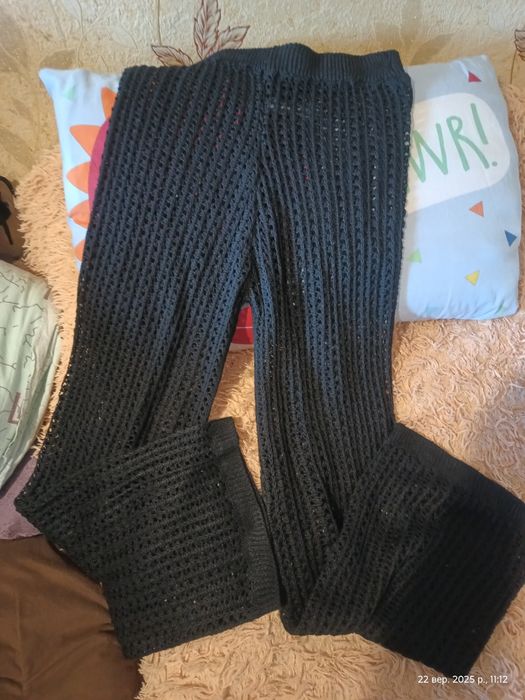 Трендові в'язані штани,S