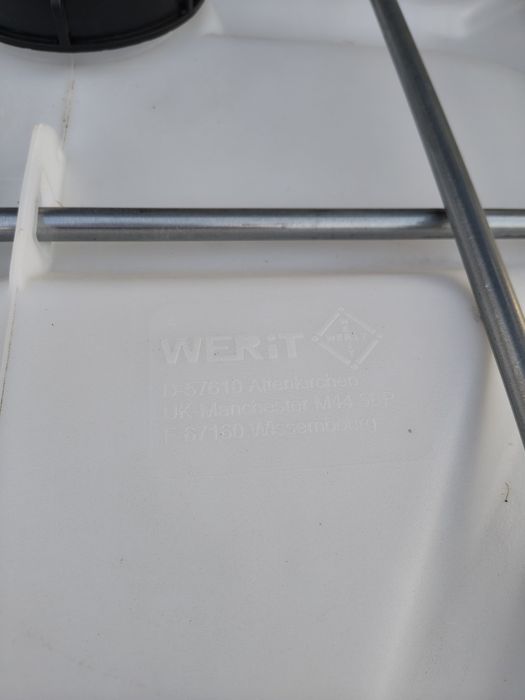 Zbiornik 800l paletopojemnik 800 na wodę deszczówkę mauser