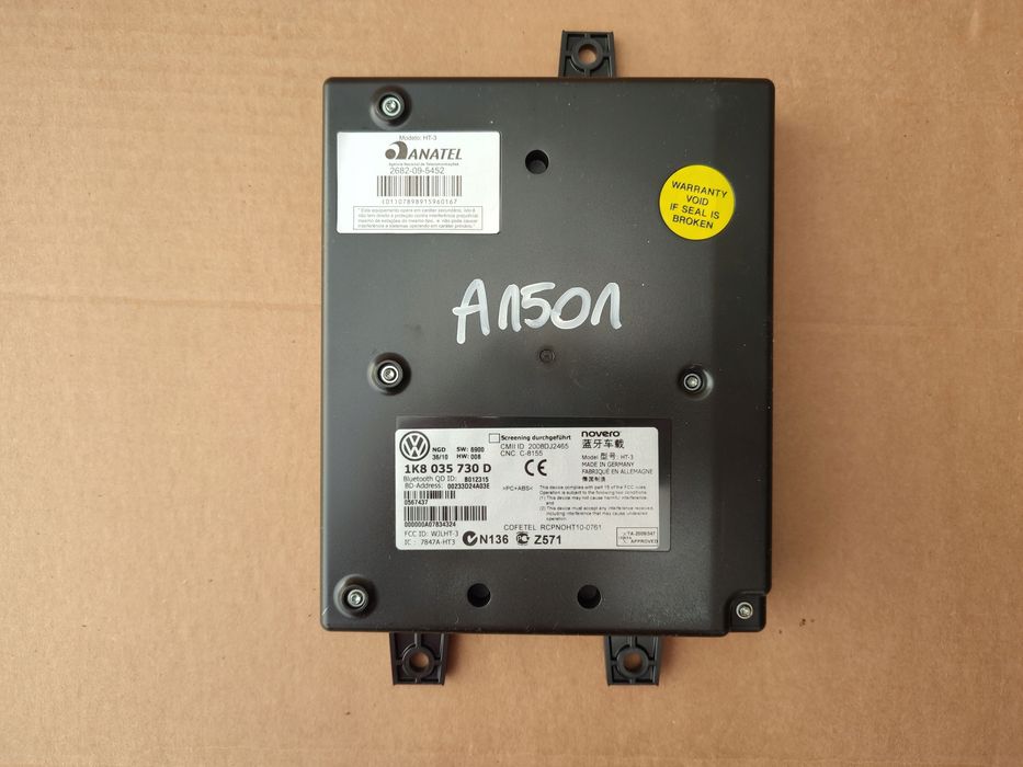 moduł sterownik bluetooth vw passat b6 lift 1k8035730d europa