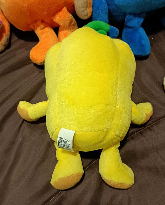 Peluches frutos do Lidl, lote de 13