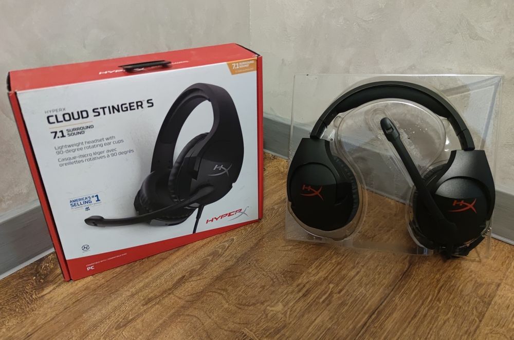 Наушники HyperX Cloud Stinger S Black 7.1