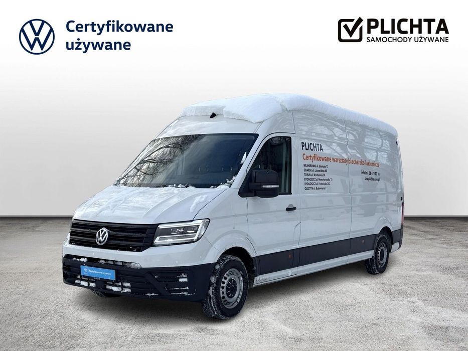 Volkswagen Crafter | Polski Salon | 1 Wł. | L4H3 | LED | Hak | Kamera| Masaż | Gwarancja