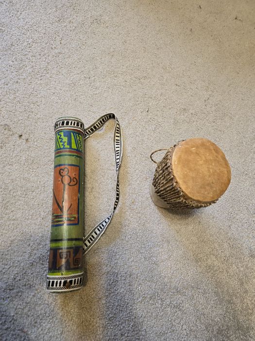 Instrumenty afrykańskie, bęben afrykański plemienny