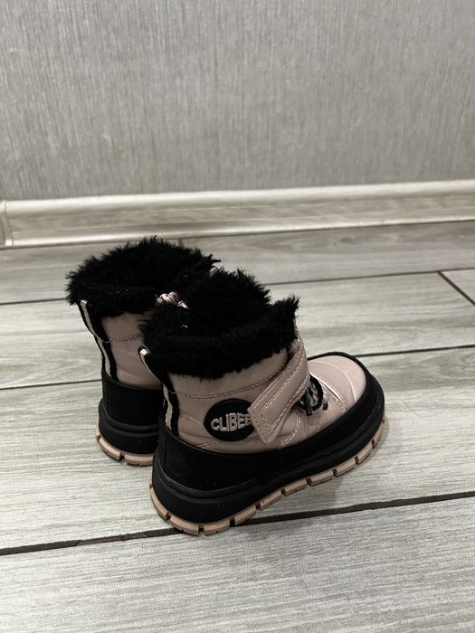 Зимові дутіки теплі 15.8 см Clibee для дівчинки