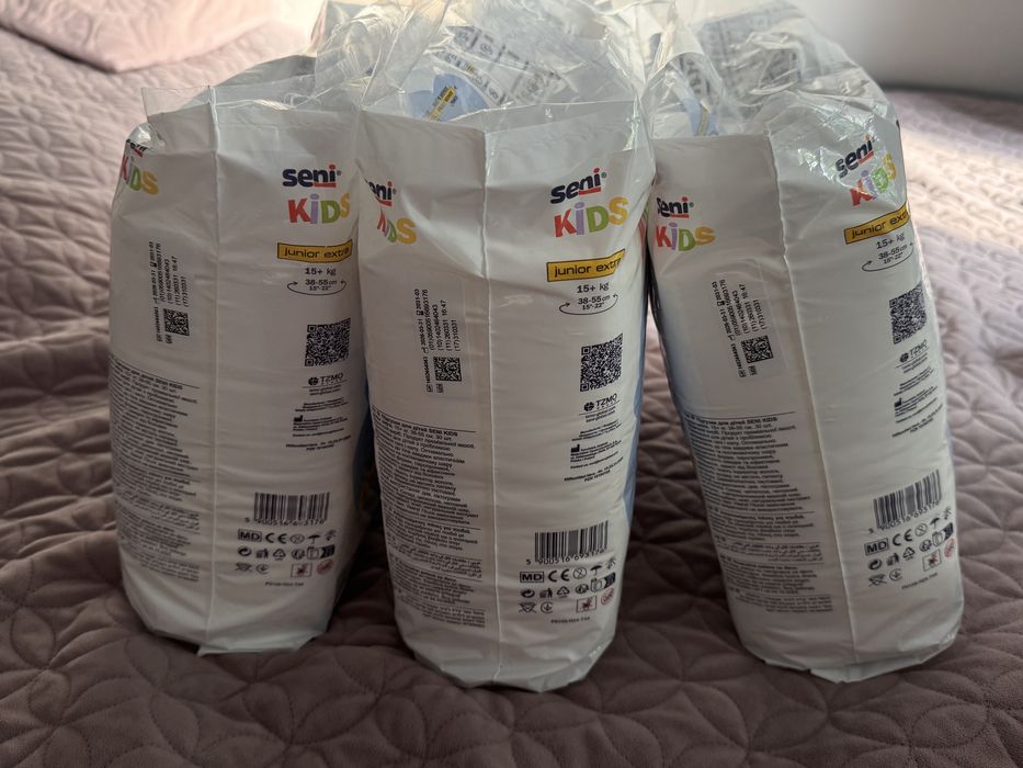 Pieluchy Seni Kids Junior 15 kg+ 3 paczki