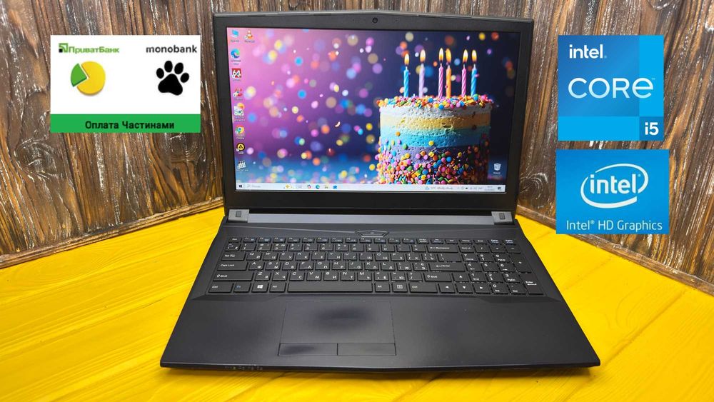 РОЗПРОДАЖ! Надійний Офісний Ноутбук Clevo N850HJ /15.6"/Core i5-7300HQ