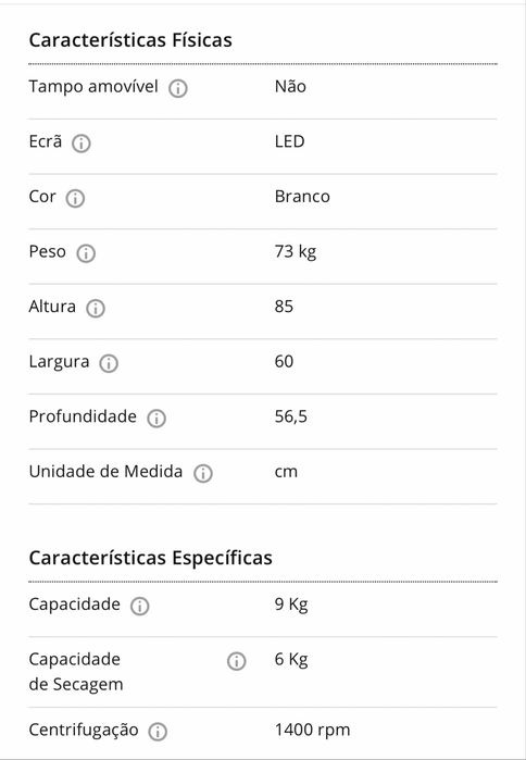 Vendo maquina de lsvar e secar