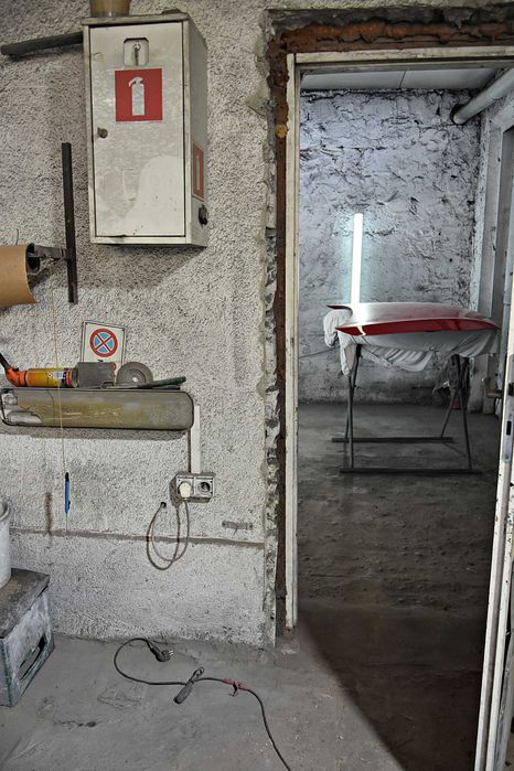 Warsztat blacharsko - lakierniczy, Gd.-Przymorze, 108 m2.