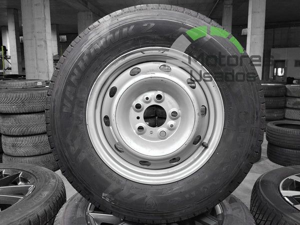 1 Jante 15 de ferro C/pneu 215/70 5x118 Ducato, Boxer, Jumper