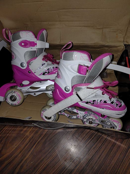 Rolki 3w1 dla dziewczynki