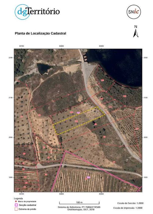 Terreno 8.200 m² — 4 parcelas rústicas com frente de estrada, perto da albufeira Açafal | Vila Velha de Ródão