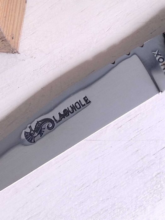 Caixa 6 facas Laguiole