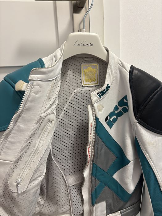 Perełka Vintage! Skórzana damska kurtka motocyklowa szwajcarskiej marki iXS