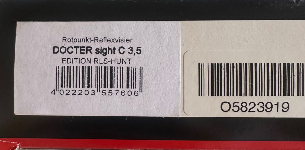 Каліматорний приціл Docter Sight C 3.5