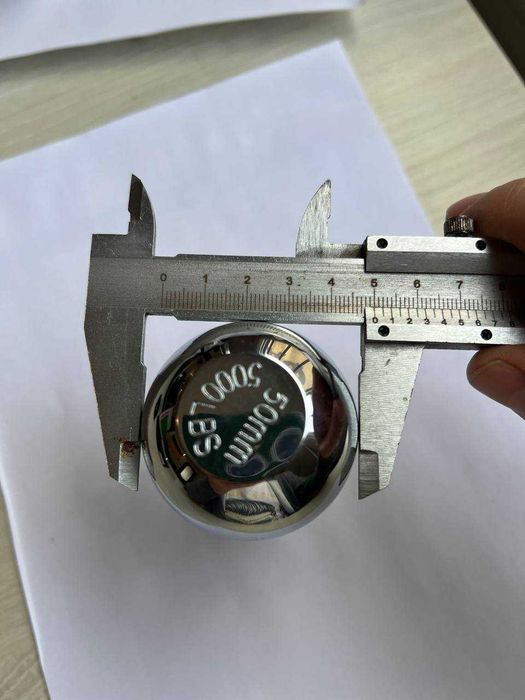 Шар факропа 50 мм. Гак на фаркоп під американську вставку. 2500 кг