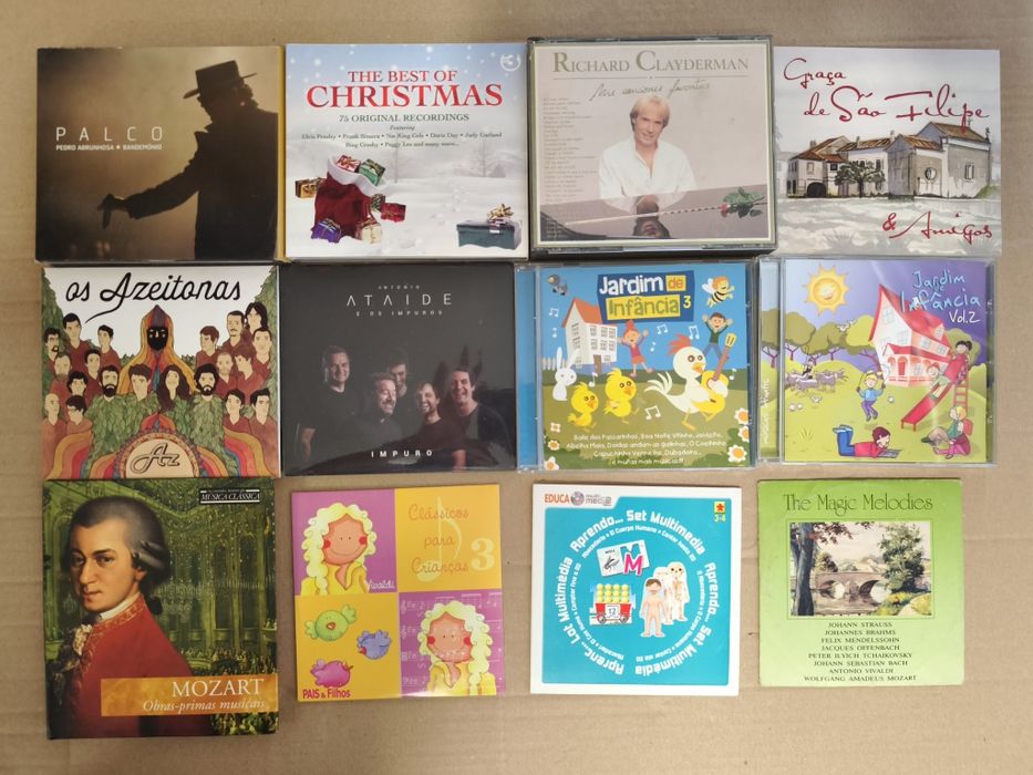 Coleção de CDs musica