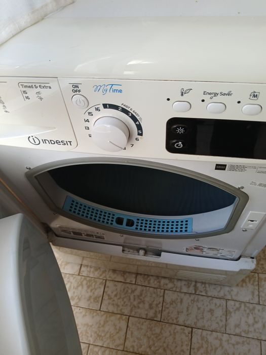 Máquina de secar mas para tirar peça ela trabalha faz um barulho