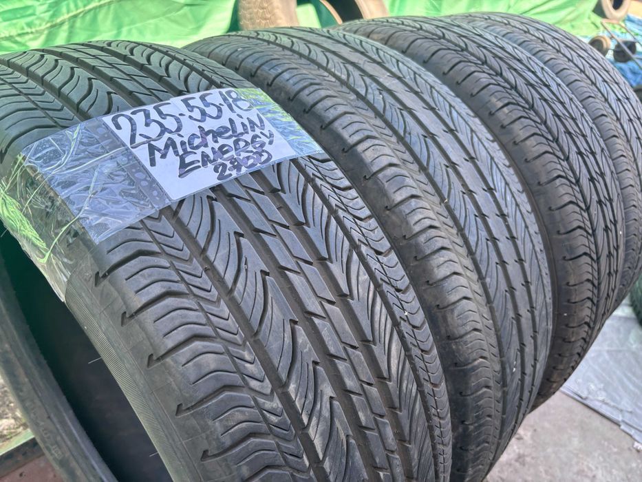 235-55-R18 MICHELIN ENERGY 4 штуки летней резины GERMANY 2024
